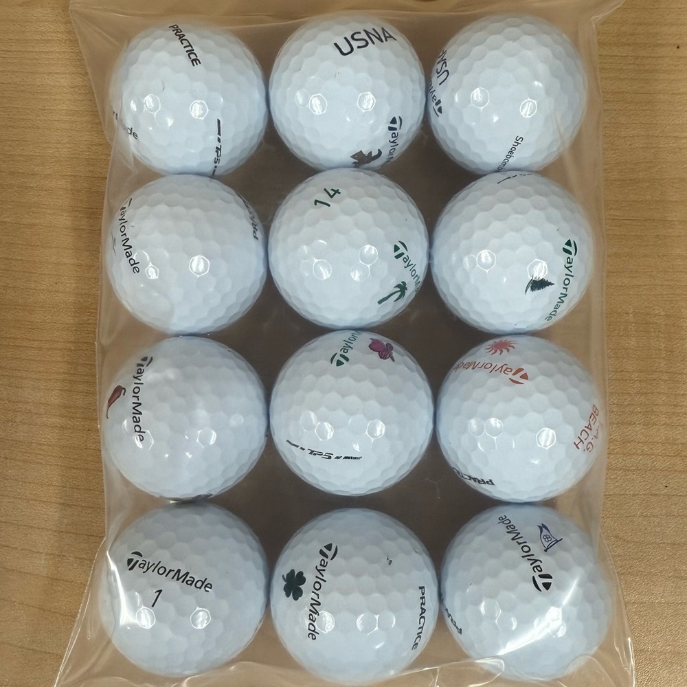 TaylorMade TP5 MySymbol Over Run Practice Balls